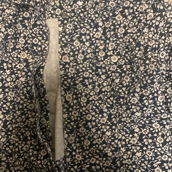 Liz Claiborne Flower Jean Jacket - Picture 4 of 4